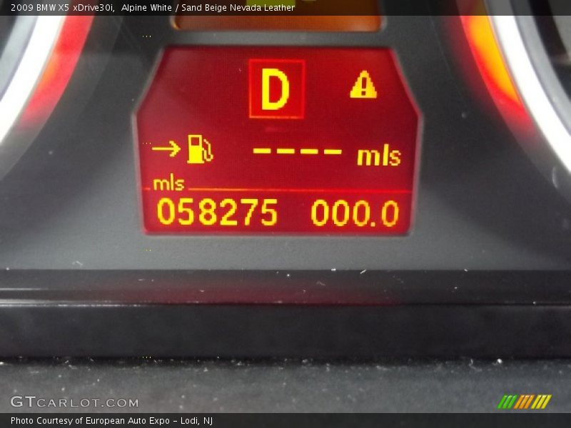 Alpine White / Sand Beige Nevada Leather 2009 BMW X5 xDrive30i