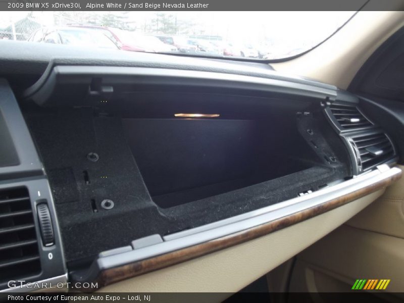 Alpine White / Sand Beige Nevada Leather 2009 BMW X5 xDrive30i
