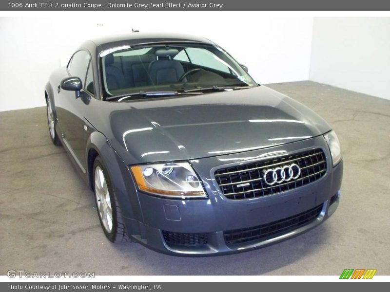 Dolomite Grey Pearl Effect / Aviator Grey 2006 Audi TT 3.2 quattro Coupe