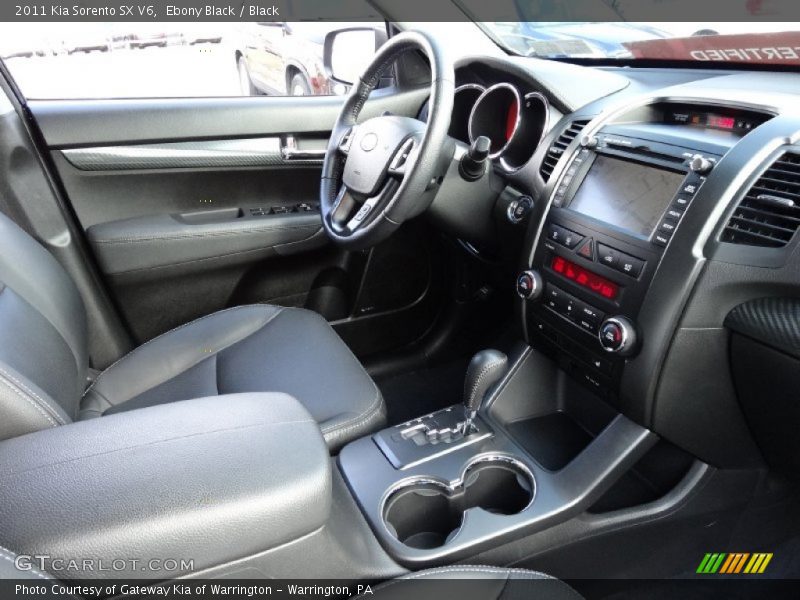 Ebony Black / Black 2011 Kia Sorento SX V6