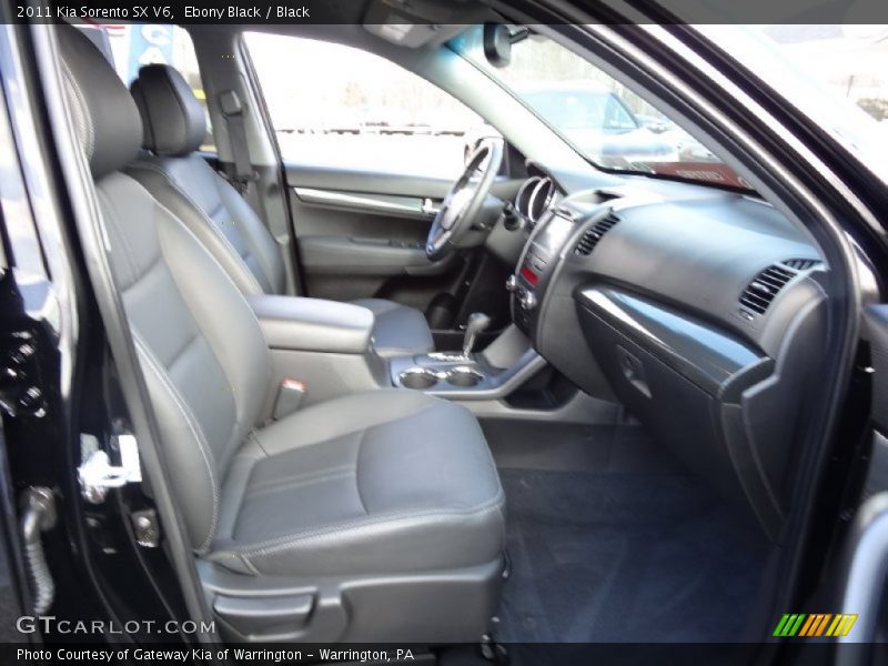 Ebony Black / Black 2011 Kia Sorento SX V6