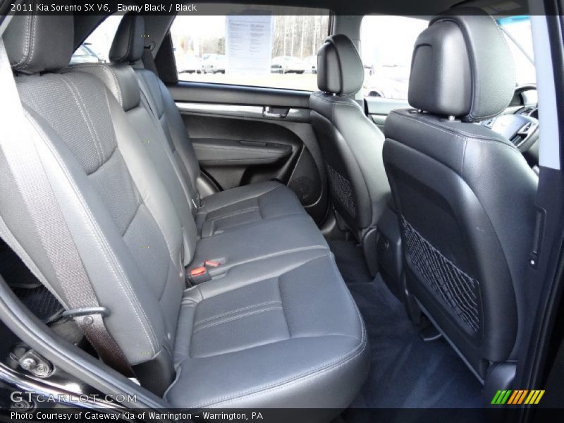 Ebony Black / Black 2011 Kia Sorento SX V6