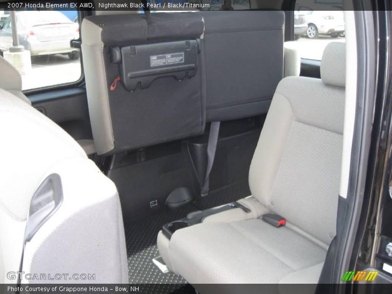 Nighthawk Black Pearl / Black/Titanium 2007 Honda Element EX AWD