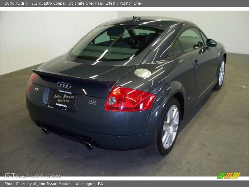 Dolomite Grey Pearl Effect / Aviator Grey 2006 Audi TT 3.2 quattro Coupe
