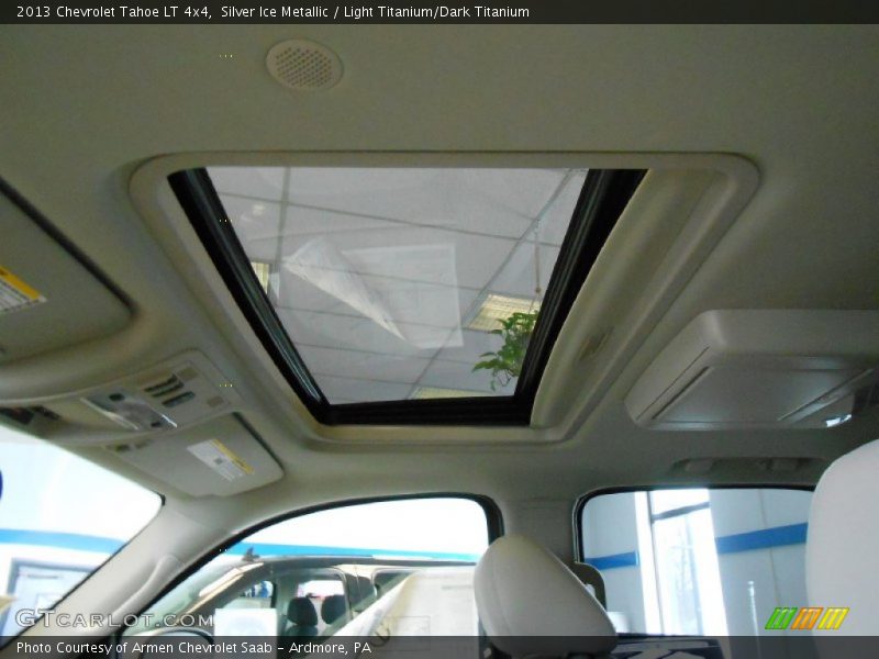 Silver Ice Metallic / Light Titanium/Dark Titanium 2013 Chevrolet Tahoe LT 4x4