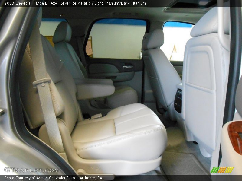 Silver Ice Metallic / Light Titanium/Dark Titanium 2013 Chevrolet Tahoe LT 4x4