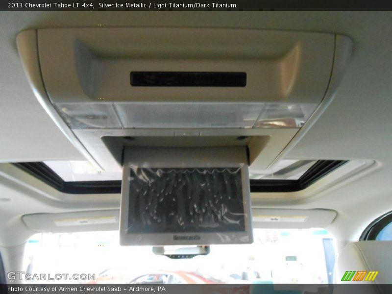 Silver Ice Metallic / Light Titanium/Dark Titanium 2013 Chevrolet Tahoe LT 4x4