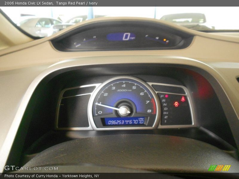  2006 Civic LX Sedan LX Sedan Gauges