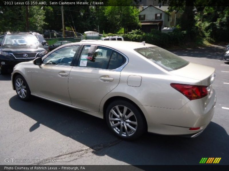 Satin Cashmere Metallic / Flaxen 2013 Lexus GS 350 AWD