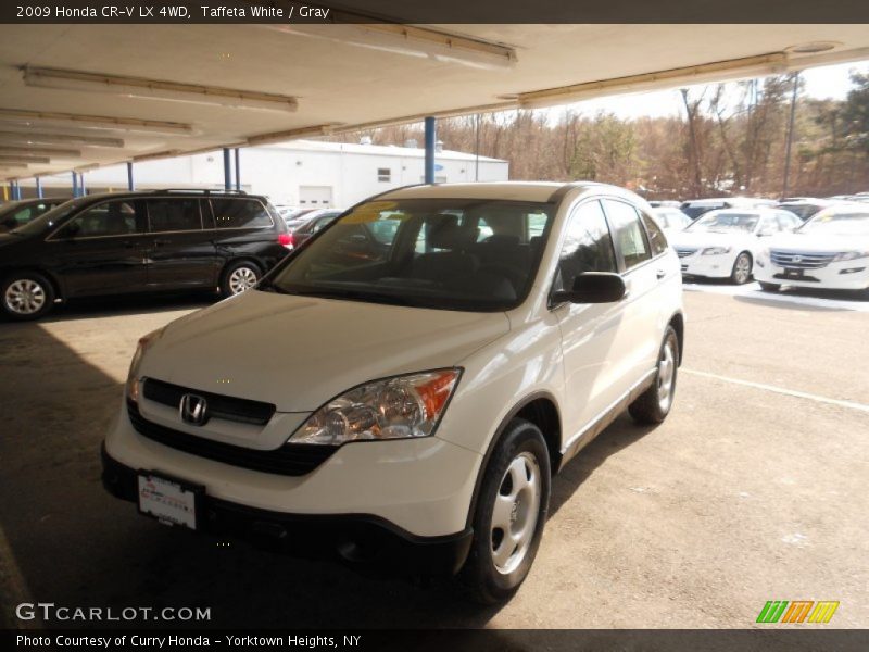 Taffeta White / Gray 2009 Honda CR-V LX 4WD