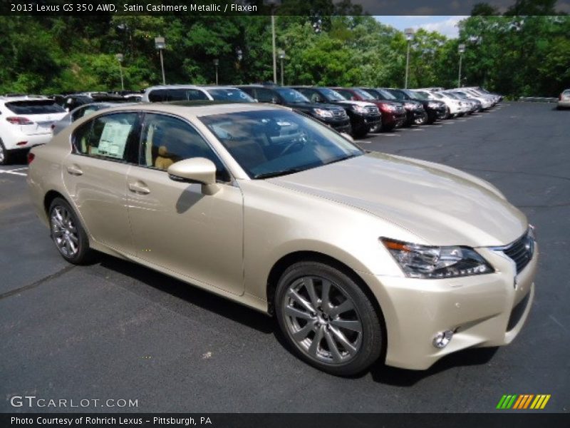 Satin Cashmere Metallic / Flaxen 2013 Lexus GS 350 AWD