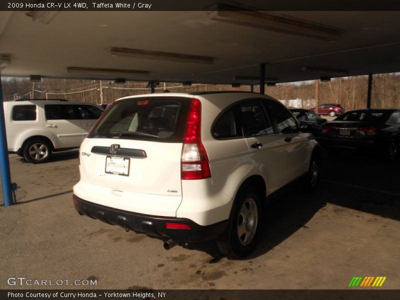 Taffeta White / Gray 2009 Honda CR-V LX 4WD