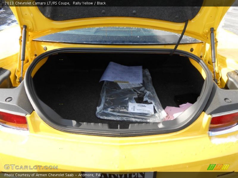 Rally Yellow / Black 2013 Chevrolet Camaro LT/RS Coupe