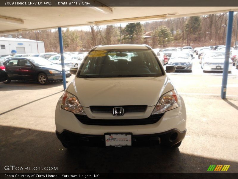 Taffeta White / Gray 2009 Honda CR-V LX 4WD