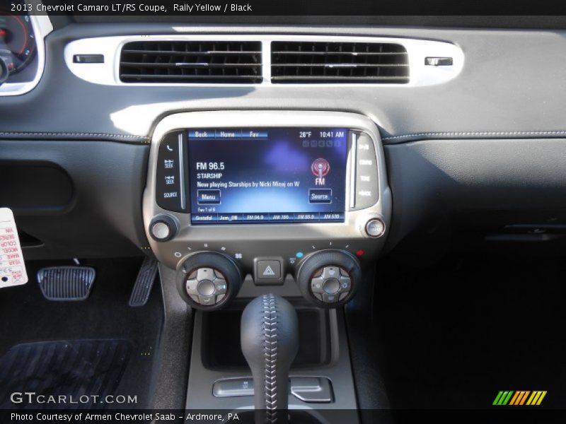 Rally Yellow / Black 2013 Chevrolet Camaro LT/RS Coupe