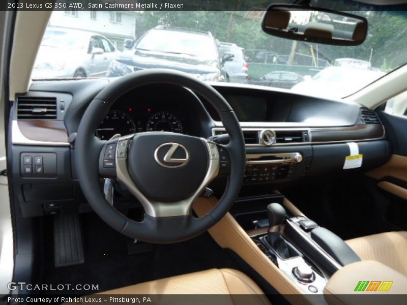 Satin Cashmere Metallic / Flaxen 2013 Lexus GS 350 AWD