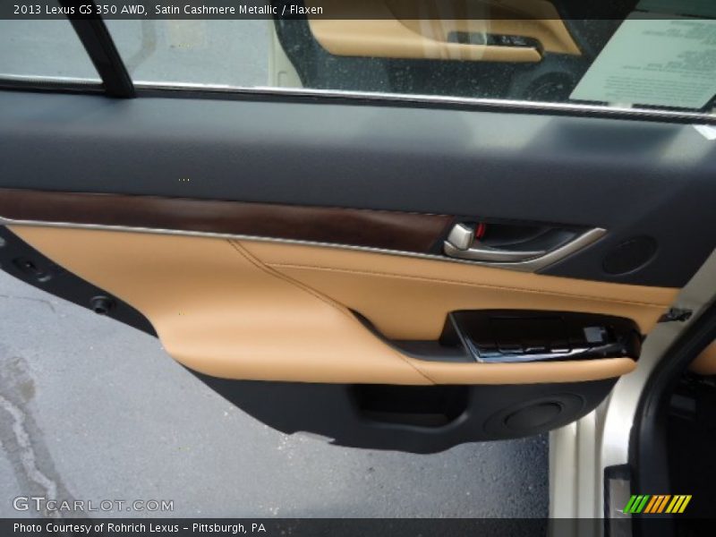 Satin Cashmere Metallic / Flaxen 2013 Lexus GS 350 AWD