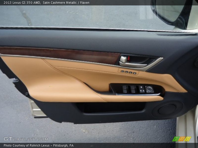Satin Cashmere Metallic / Flaxen 2013 Lexus GS 350 AWD