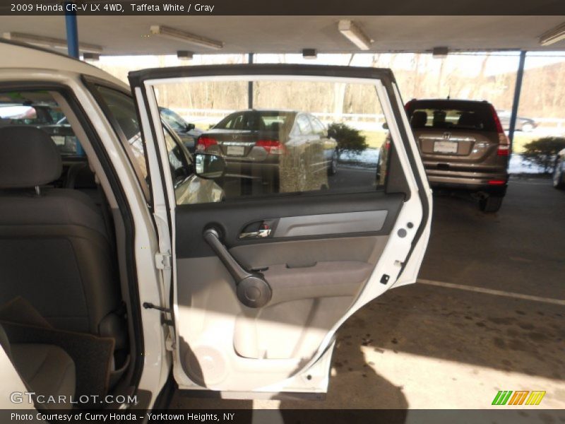 Taffeta White / Gray 2009 Honda CR-V LX 4WD