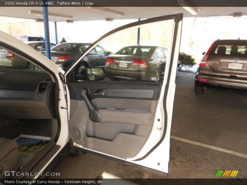 Taffeta White / Gray 2009 Honda CR-V LX 4WD