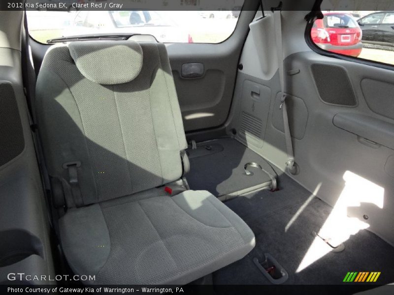 Claret Red / Gray 2012 Kia Sedona EX