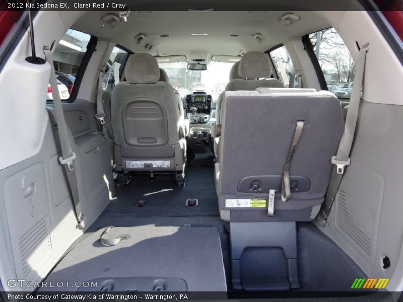 Claret Red / Gray 2012 Kia Sedona EX