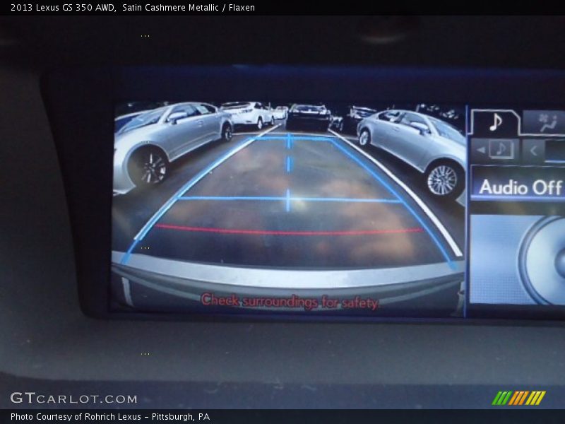 Satin Cashmere Metallic / Flaxen 2013 Lexus GS 350 AWD