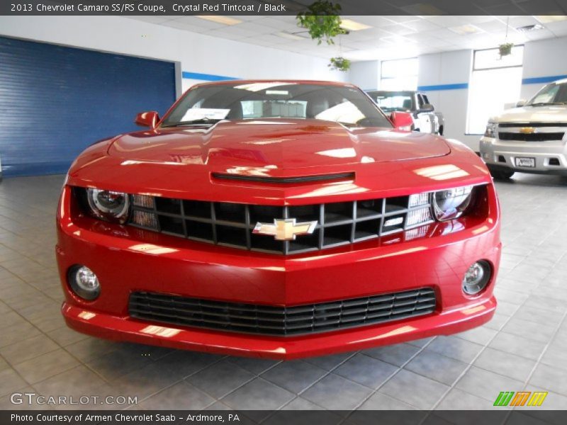 Crystal Red Tintcoat / Black 2013 Chevrolet Camaro SS/RS Coupe