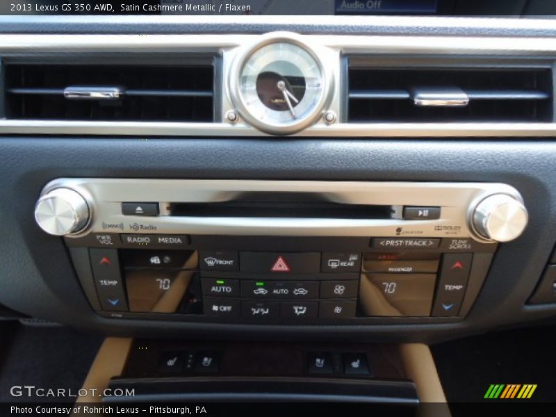 Satin Cashmere Metallic / Flaxen 2013 Lexus GS 350 AWD