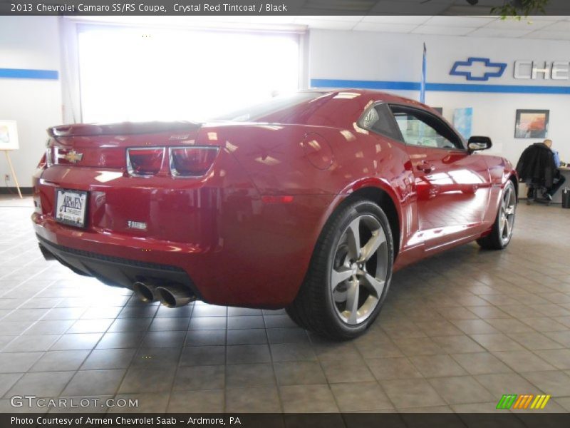 Crystal Red Tintcoat / Black 2013 Chevrolet Camaro SS/RS Coupe