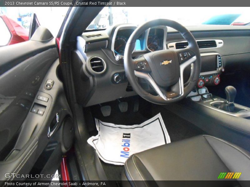 Crystal Red Tintcoat / Black 2013 Chevrolet Camaro SS/RS Coupe