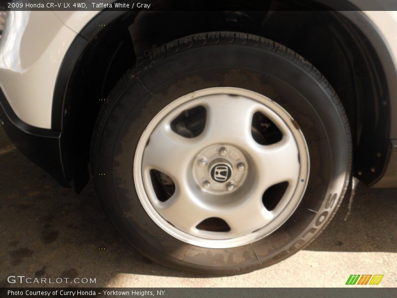 Taffeta White / Gray 2009 Honda CR-V LX 4WD
