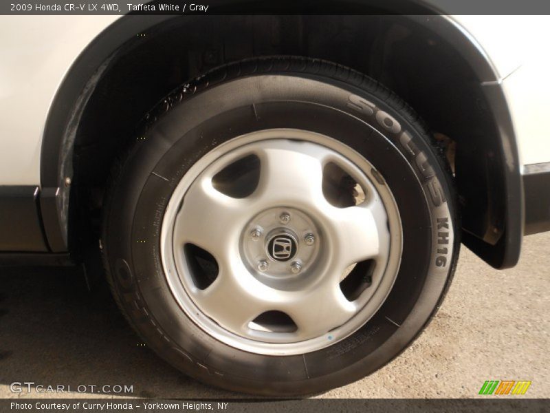 Taffeta White / Gray 2009 Honda CR-V LX 4WD