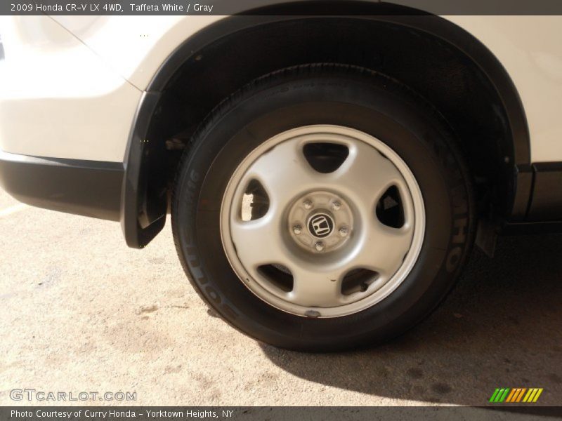 Taffeta White / Gray 2009 Honda CR-V LX 4WD