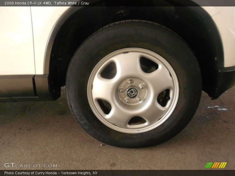 Taffeta White / Gray 2009 Honda CR-V LX 4WD