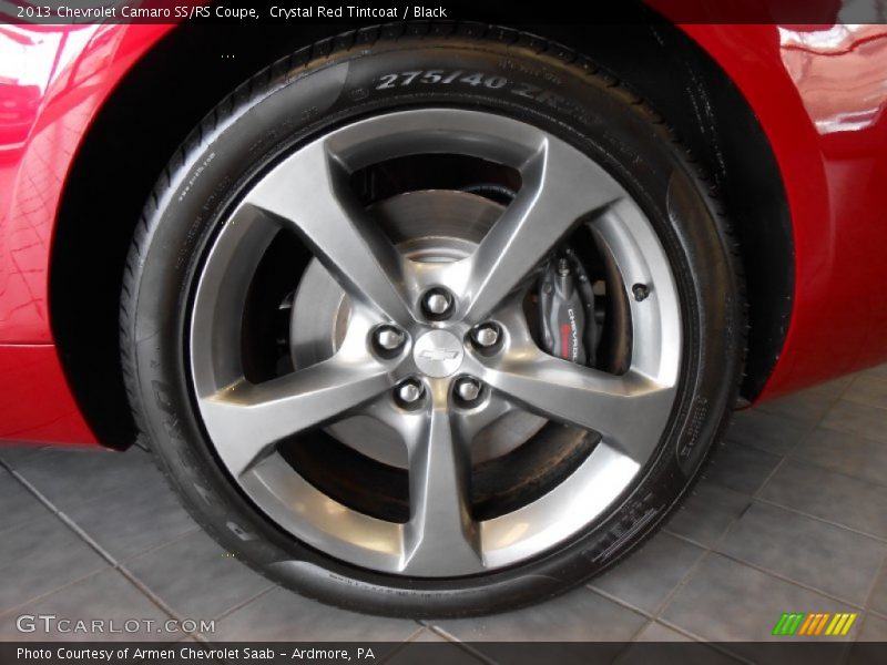 Crystal Red Tintcoat / Black 2013 Chevrolet Camaro SS/RS Coupe