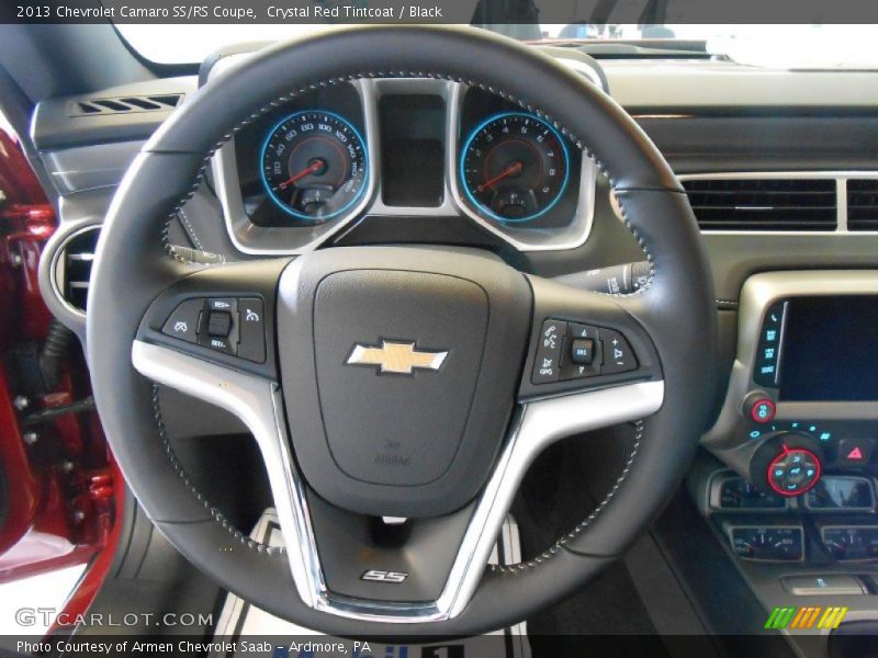 Crystal Red Tintcoat / Black 2013 Chevrolet Camaro SS/RS Coupe