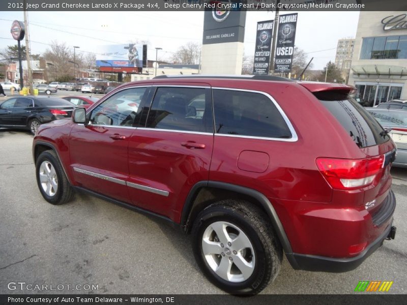 Deep Cherry Red Crystal Pearl / Dark Graystone/Medium Graystone 2012 Jeep Grand Cherokee Laredo X Package 4x4