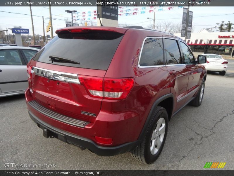 Deep Cherry Red Crystal Pearl / Dark Graystone/Medium Graystone 2012 Jeep Grand Cherokee Laredo X Package 4x4