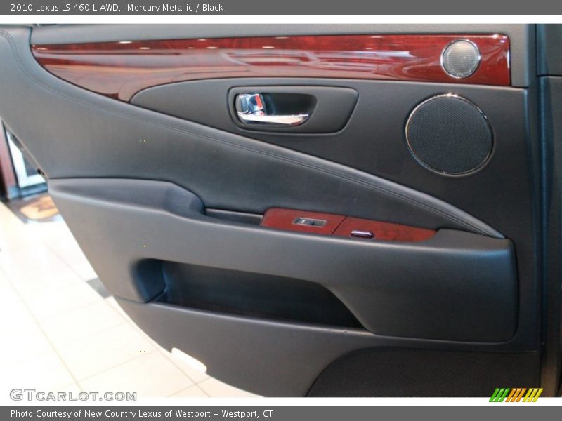 Mercury Metallic / Black 2010 Lexus LS 460 L AWD