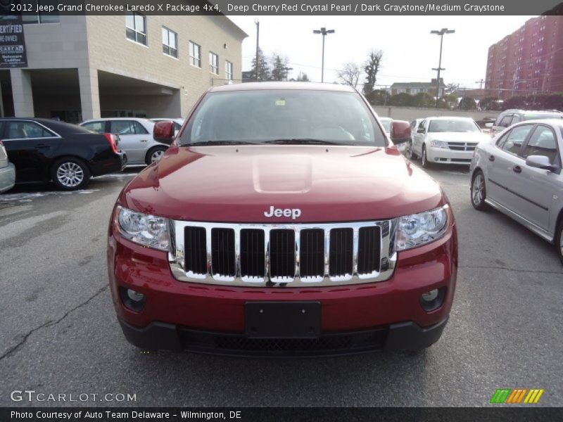 Deep Cherry Red Crystal Pearl / Dark Graystone/Medium Graystone 2012 Jeep Grand Cherokee Laredo X Package 4x4