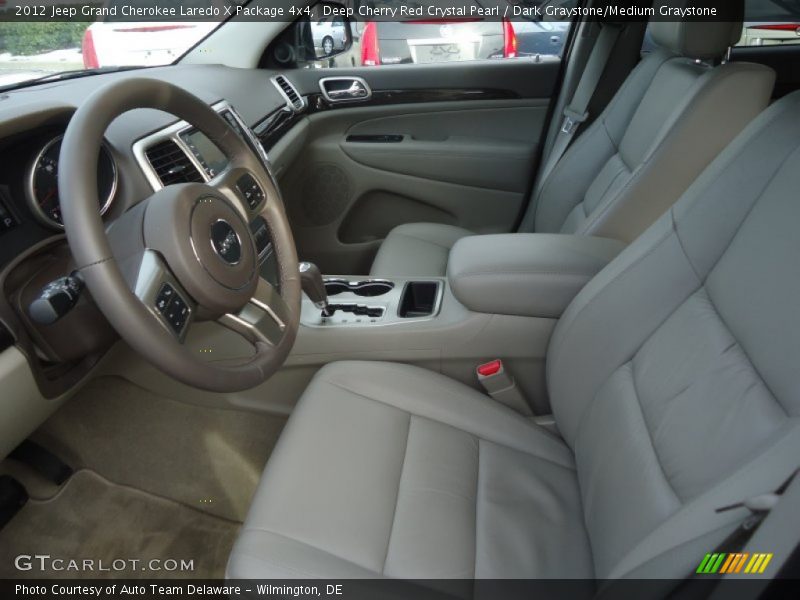 Deep Cherry Red Crystal Pearl / Dark Graystone/Medium Graystone 2012 Jeep Grand Cherokee Laredo X Package 4x4