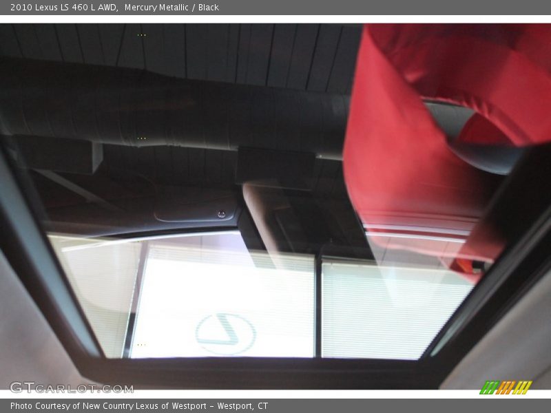 Mercury Metallic / Black 2010 Lexus LS 460 L AWD