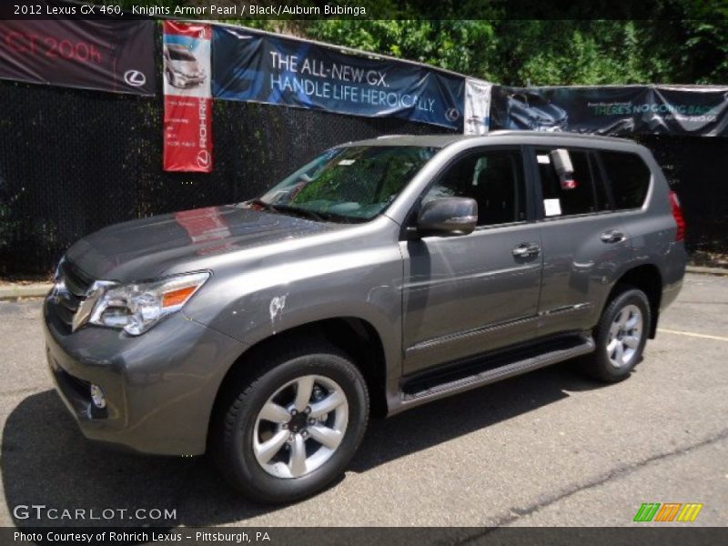 Knights Armor Pearl / Black/Auburn Bubinga 2012 Lexus GX 460