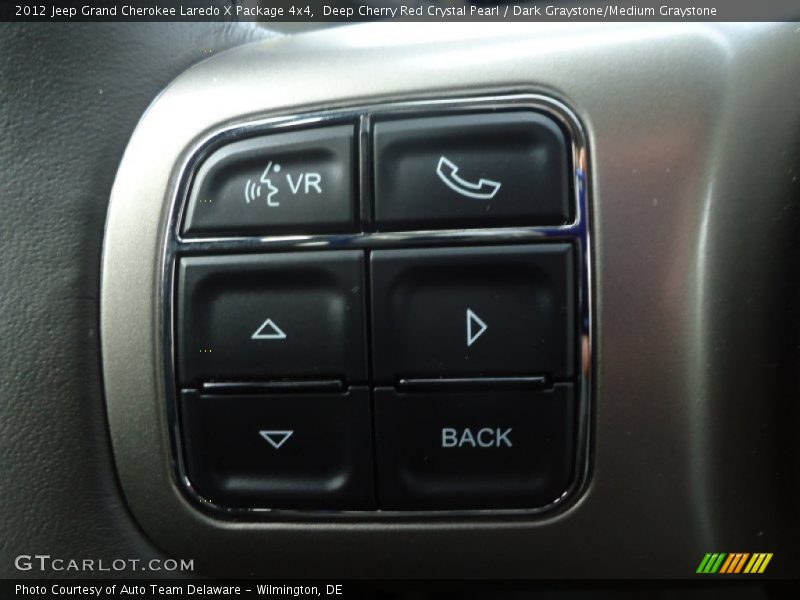 Deep Cherry Red Crystal Pearl / Dark Graystone/Medium Graystone 2012 Jeep Grand Cherokee Laredo X Package 4x4