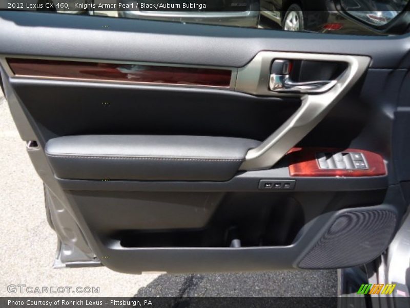 Knights Armor Pearl / Black/Auburn Bubinga 2012 Lexus GX 460