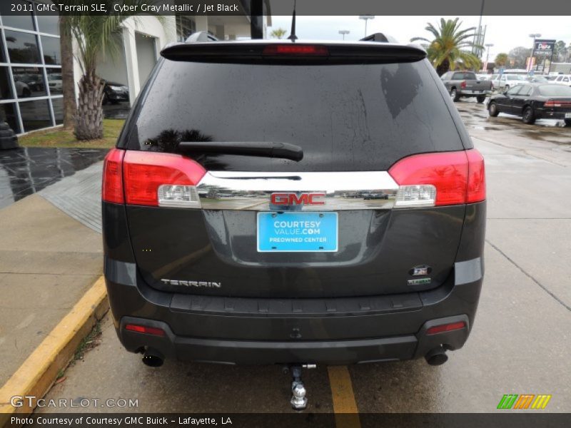 Cyber Gray Metallic / Jet Black 2011 GMC Terrain SLE