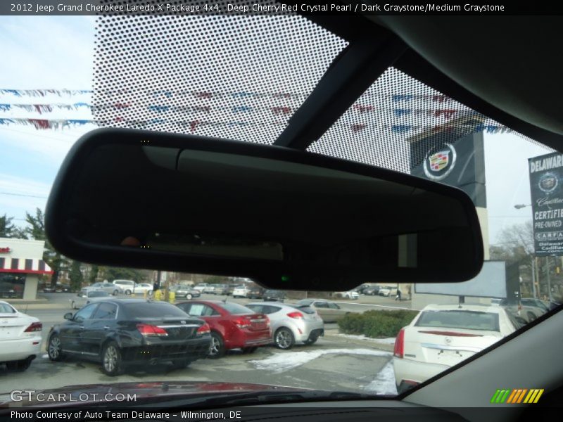 Deep Cherry Red Crystal Pearl / Dark Graystone/Medium Graystone 2012 Jeep Grand Cherokee Laredo X Package 4x4
