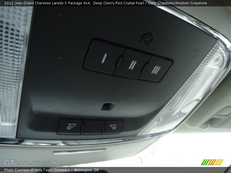 Deep Cherry Red Crystal Pearl / Dark Graystone/Medium Graystone 2012 Jeep Grand Cherokee Laredo X Package 4x4