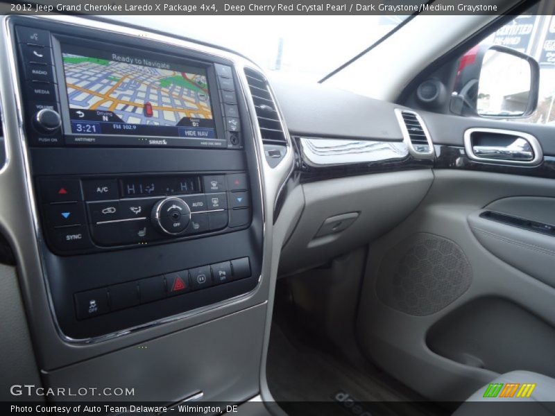 Deep Cherry Red Crystal Pearl / Dark Graystone/Medium Graystone 2012 Jeep Grand Cherokee Laredo X Package 4x4